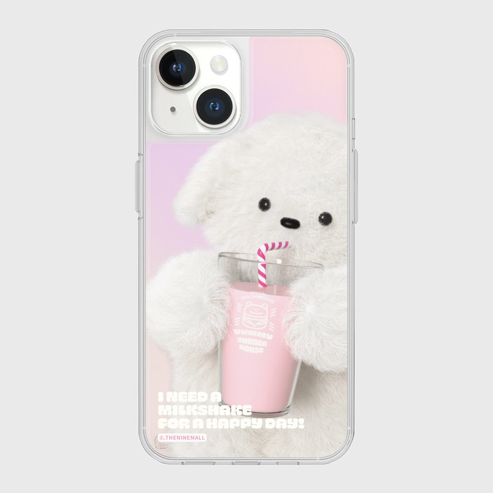 [THENINEMALL] Favorite Milkshake Mirror Phone Case