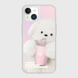 [THENINEMALL] Favorite Milkshake Mirror Phone Case