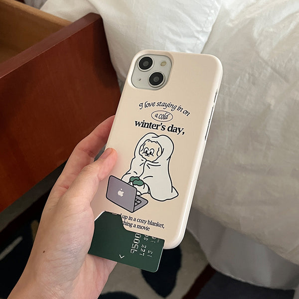 [Mademoment] Rest At Home Butty Design Phone Case