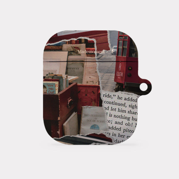 [Mademoment] Collage Vintage Store Design AirPods Case
