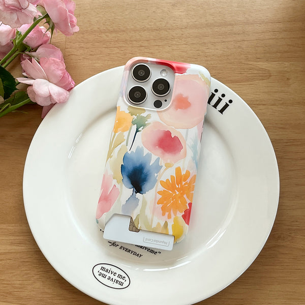 [Mademoment] Iris Garden Design Phone Case