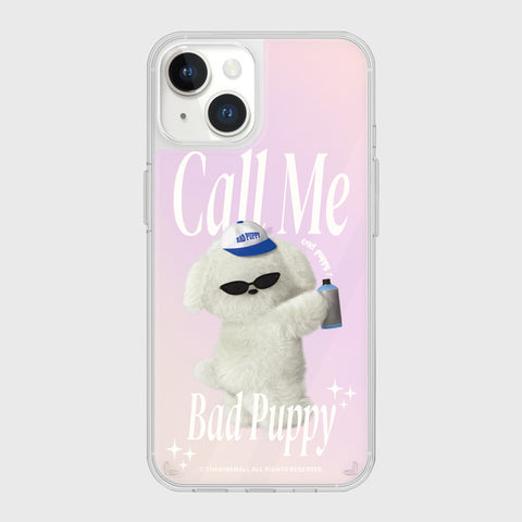 [THENINEMALL] Bad Puppy Ppokku Mirror Phone Case