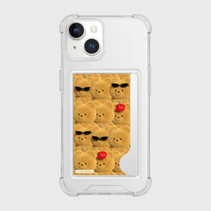 [THENINEMALL] Nice Gummy Pattern Clear Phone Case (1 type)