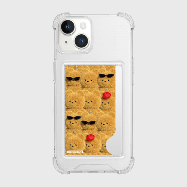 [THENINEMALL] Nice Gummy Pattern Clear Phone Case (1 type)