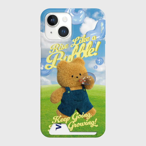 [THENINEMALL] Bubble Gummy Hard Phone Case (2 types)