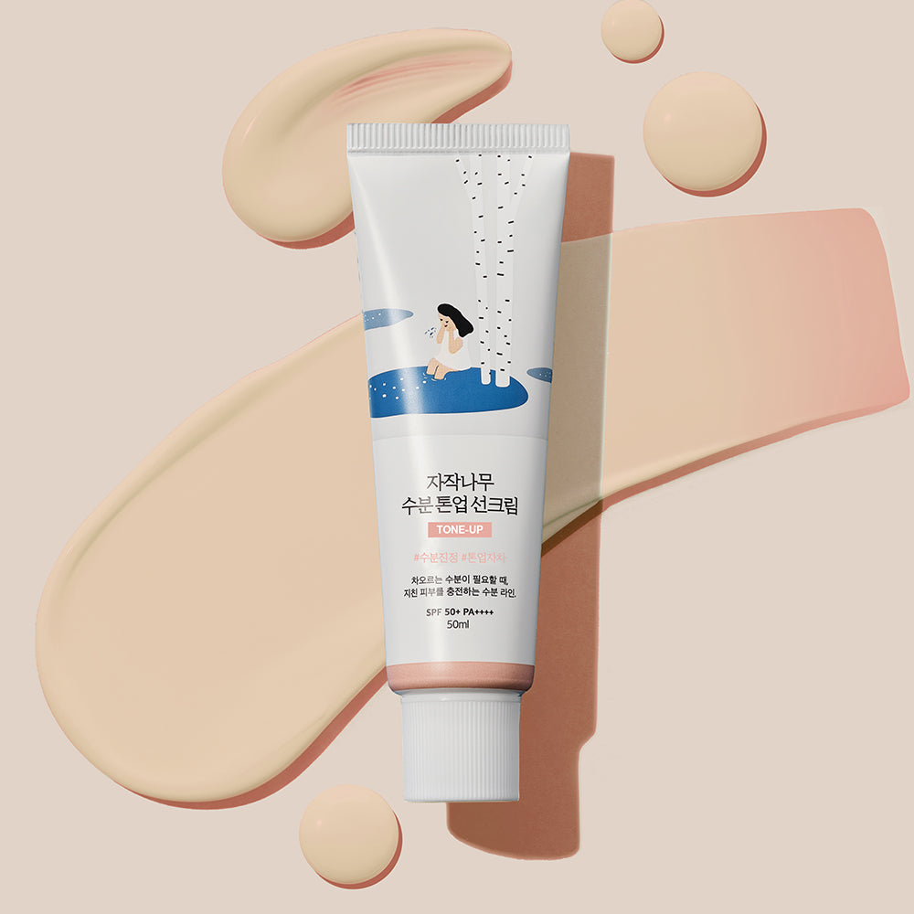 [Round Lab] Brich Moisturizing Tone-up Sun Cream 50ml (SPF 50+ PA++++)