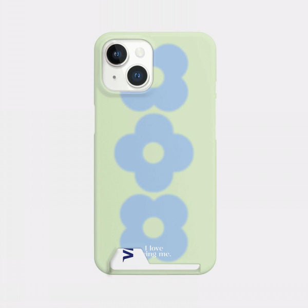 [Mademoment] Flower Drops Gradation Design Phone Case