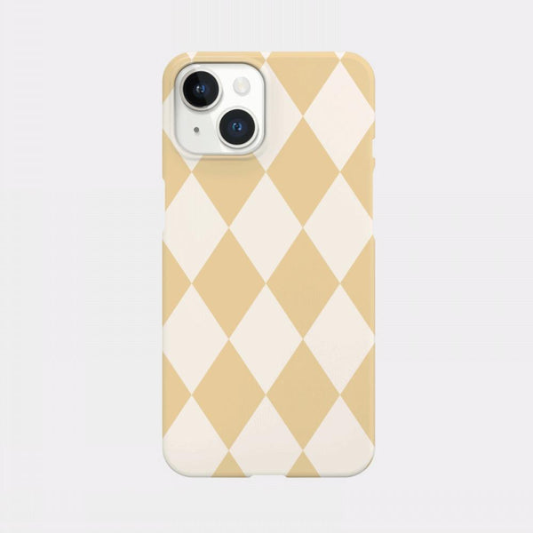 [Mademoment] Coloring Yellow Design Phone Case