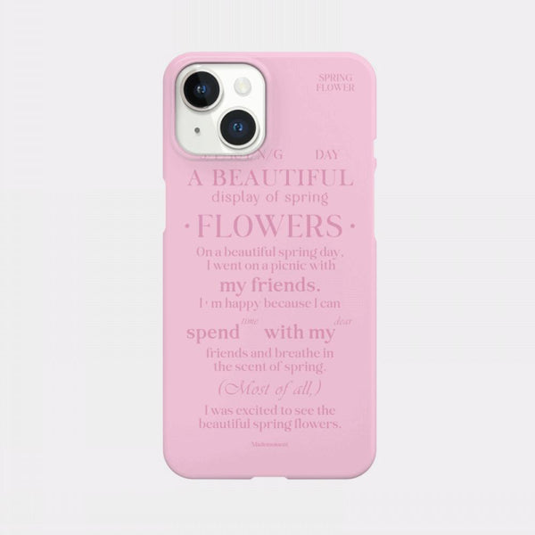 [Mademoment] Spring Of Love Design Phone Case