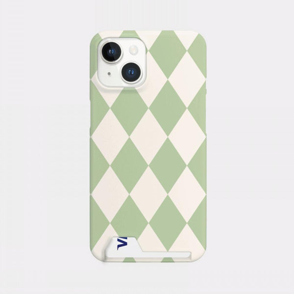 [Mademoment] Coloring Green Design Phone Case