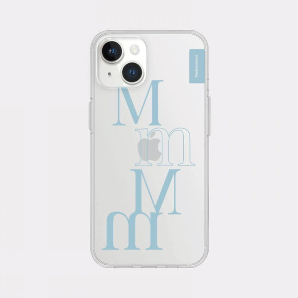 [Mademoment] Two Tone Design Clear Phone Case (3 Types)