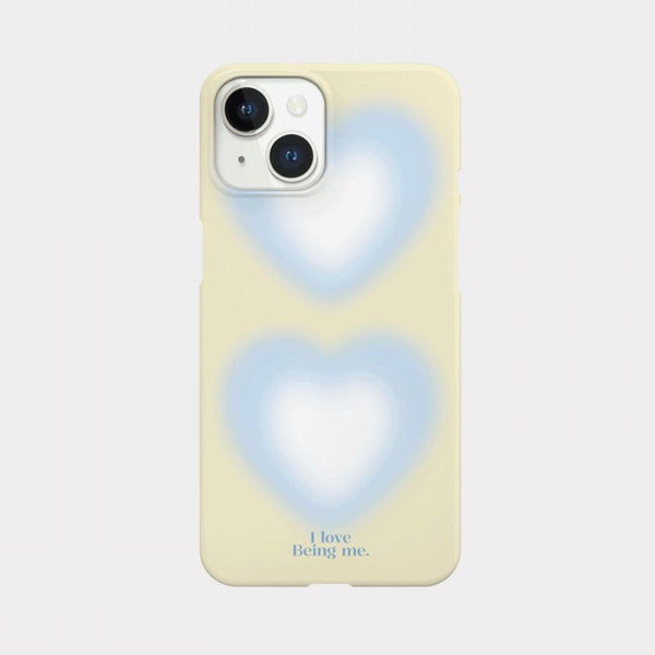 [Mademoment] Two Heart Gradation Design Phone Case