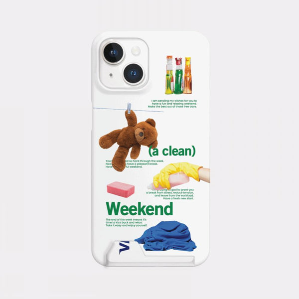 [Mademoment] Happy Weekend Design Phone Case