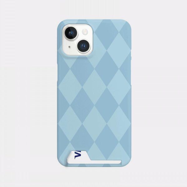 [Mademoment] Coloring Blue Design Phone Case