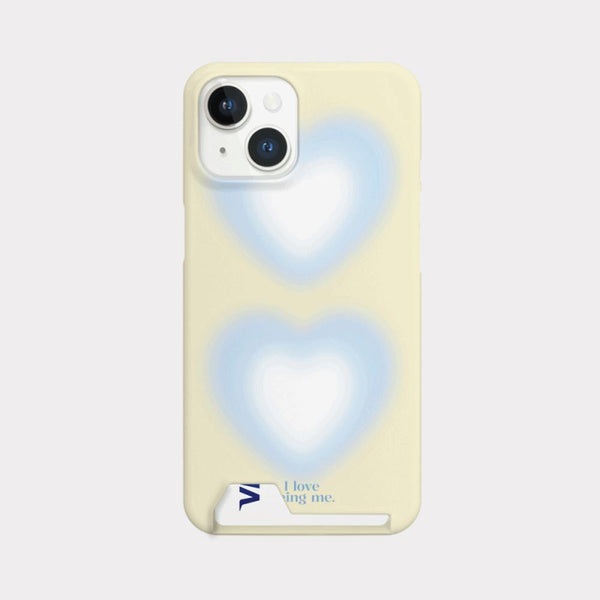 [Mademoment] Two Heart Gradation Design Phone Case