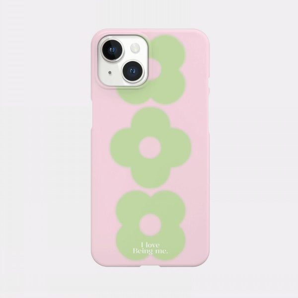 [Mademoment] Flower Drops Gradation Design Phone Case