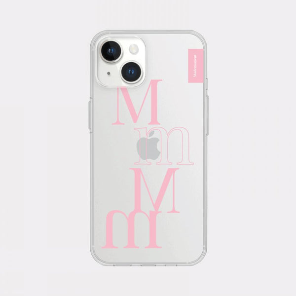 [Mademoment] Two Tone Design Clear Phone Case (3 Types)