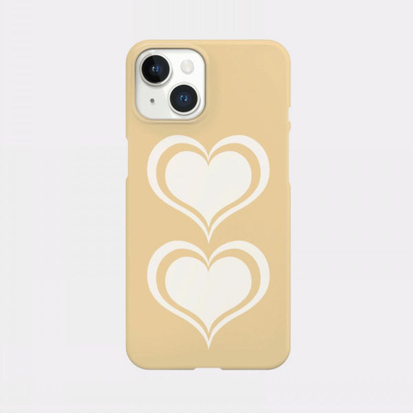 [Mademoment] Coloring Yellow Design Phone Case