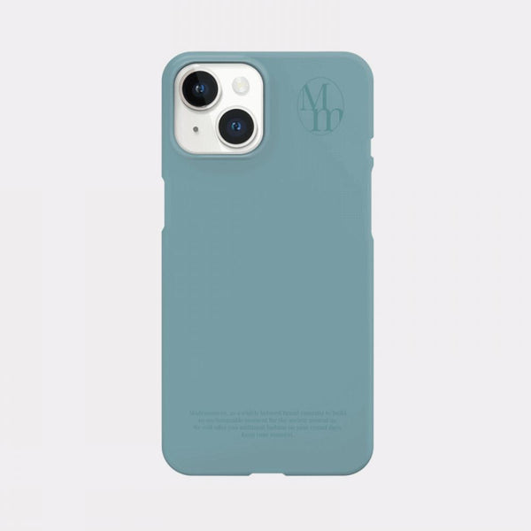 [Mademoment] Soft Cream Plain Design Phone Case