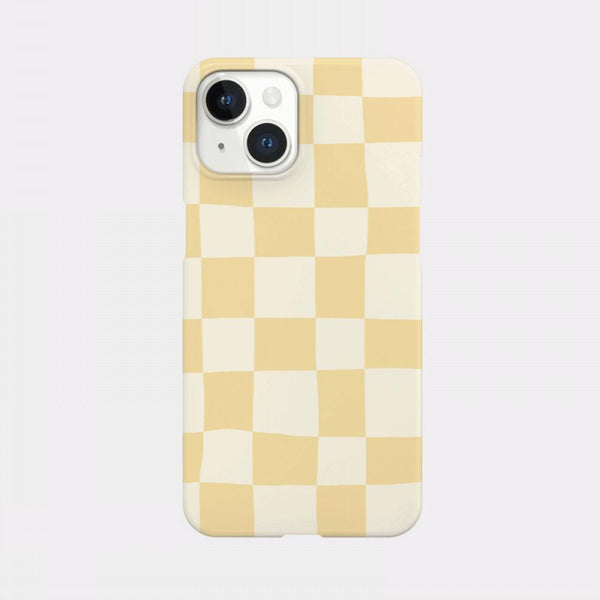 [Mademoment] Coloring Yellow Design Phone Case