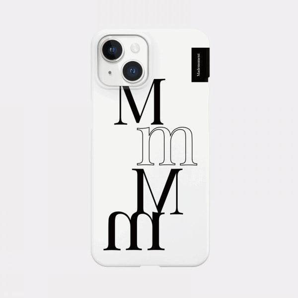 [Mademoment] Two Tone Design Phone Case