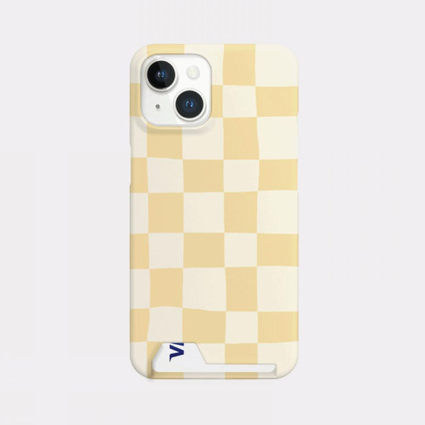 [Mademoment] Coloring Yellow Design Phone Case