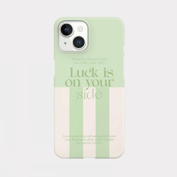 [Mademoment] Coloring Green Design Phone Case