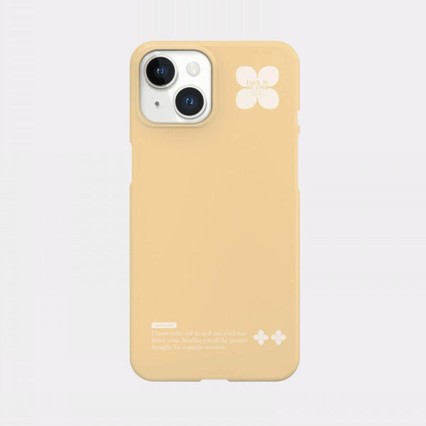 [Mademoment] Coloring Yellow Design Phone Case