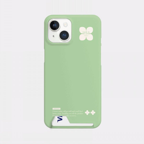 [Mademoment] Coloring Green Design Phone Case