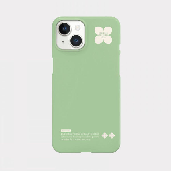 [Mademoment] Coloring Green Design Phone Case