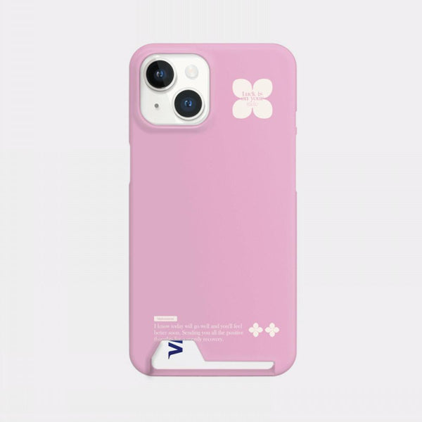 [Mademoment] Coloring Pink Design Phone Case