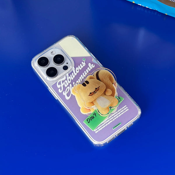 [THENINEMALL] Fabulous Chipmunk Mirror Phone Case