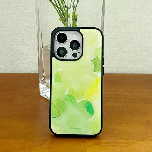 [Mademoment] Dreamy Pond Splash Design Bumper Phone Case