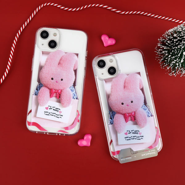 [THENINEMALL] Present Windy Clear Phone Case (3 types)