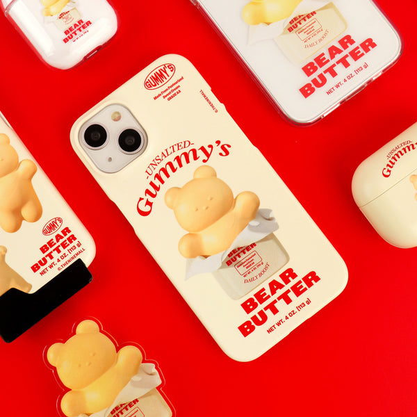 [THENINEMALL] Butter Gummy Hard Phone Case (2 types)