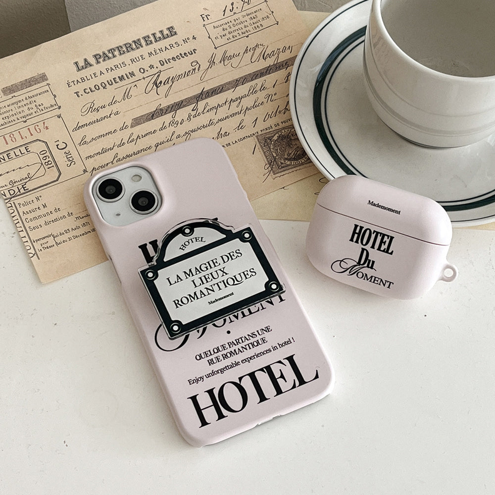 [Mademoment] Hotel Du Moment Design Phone Case