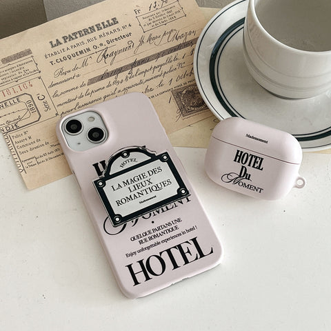 [Mademoment] Hotel Du Moment Design Phone Case