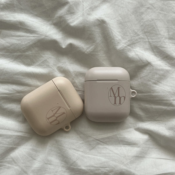 [Mademoment] Soft Cream Mugi Design AirPods Case