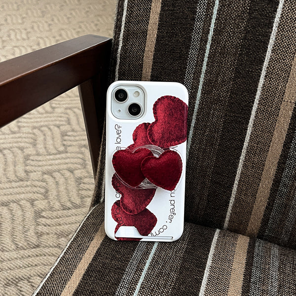 [Mademoment] Twofold Love Lettering Design Phone Case