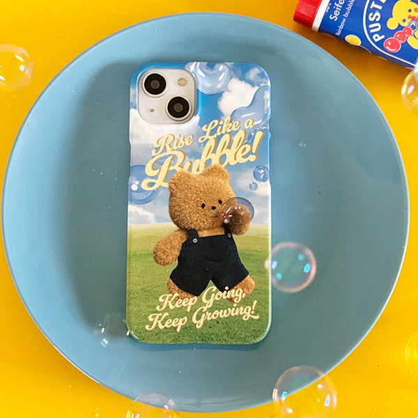 [THENINEMALL] Bubble Gummy Hard Phone Case (2 types)