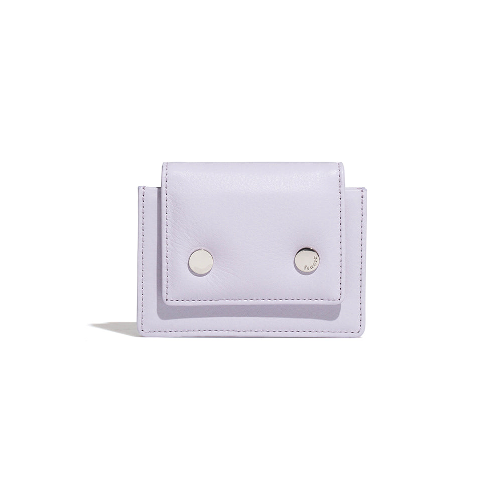 [Fennec] CIRCLE PADDING ACCORDION POCKET - FOG LAVENDER