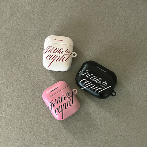 [Mademoment] Your Cupid Lettering Design AirPods Case