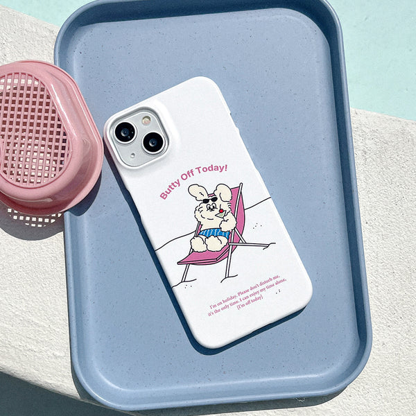 [Mademoment] Off Today Butty Design Phone Case