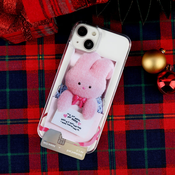 [THENINEMALL] Present Windy Clear Phone Case (3 types)