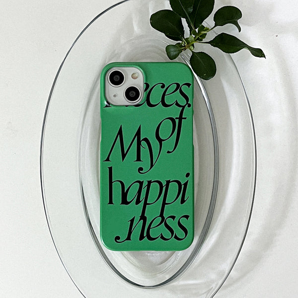 [Mademoment] Pieces Of Lettering Design Phone Case