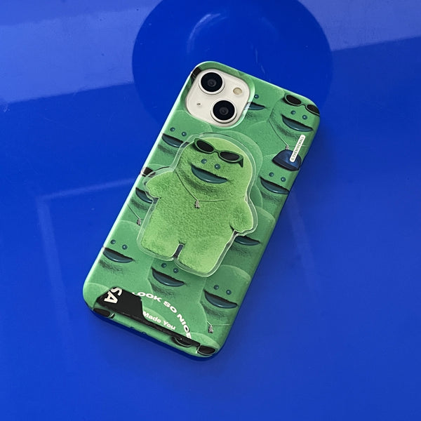 [THENINEMALL] Nice Raptor Pattern Hard Phone Case (2 types)