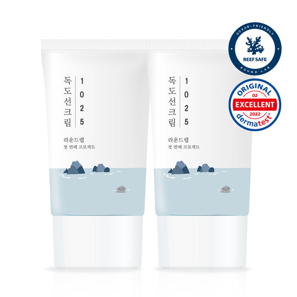 [Round Lab 1025 DOKDO] Sun Cream 50ml (SPF 50+ PA++++) (1+1)