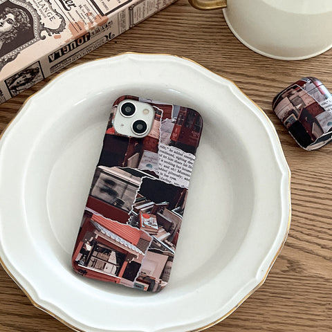 [Mademoment] Collage Vintage Store Design Phone Case