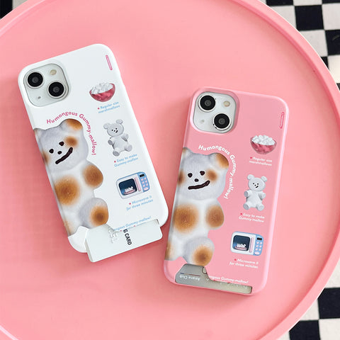 [THENINEMALL] Recipe Gummy Mallow Hard Phone Case (2 types)