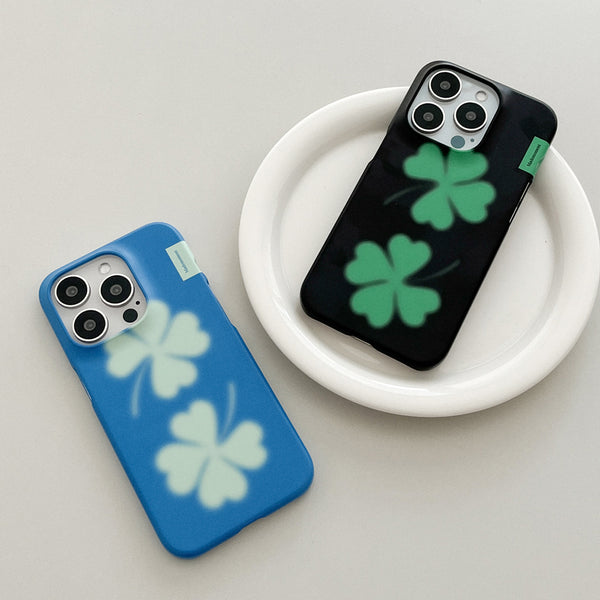 [Mademoment] Lucky Clover Design Phone Case